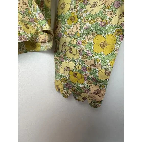 HORROR VACUI APOLLONIA Cotton blouse Floral Sz XS NWT - Picture 10 of 16